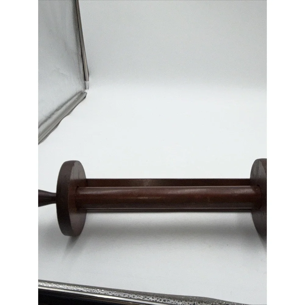 Vintage Wooden Wall Mount Paper Towel Holder Cottage Core Rustic Kitchen Decor